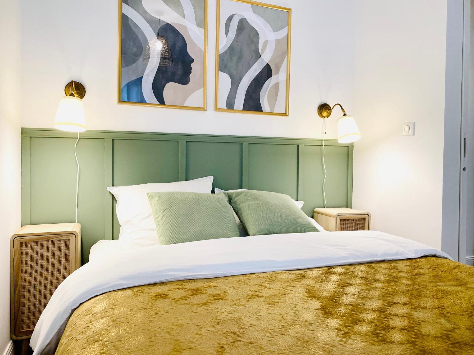 Le Subtil - Best Keys - Elegance & Confort - 2 Chambres Separees - Lit Queen Size - Smart Tv Netflix - Entre Gare & Centre Ville - A 1H De Paris - Wifi Fibre - Check-In Autonome Sens Exterior photo